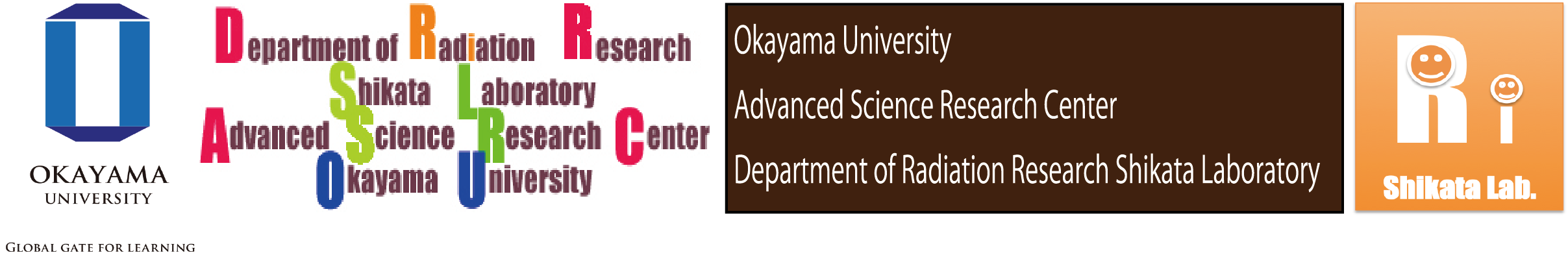 Department of Radiation Research, Shikata Laboratory <br> Okayama University Advanced Science Research Center